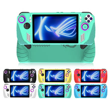 Load image into Gallery viewer, For ASUS ROG Ally Game Console Silicone Protective Cover + Button Cap Set Pocket Gaming Accessories, White, Black, Blue