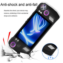 Load image into Gallery viewer, For ASUS ROG Ally Game Console Silicone Protective Cover + Button Cap Set Pocket Gaming Accessories, White, Black, Blue