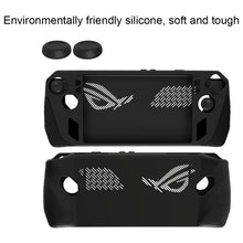 Load image into Gallery viewer, For ASUS ROG Ally Game Console Silicone Protective Cover + Button Cap Set Pocket Gaming Accessories, White, Black, Blue