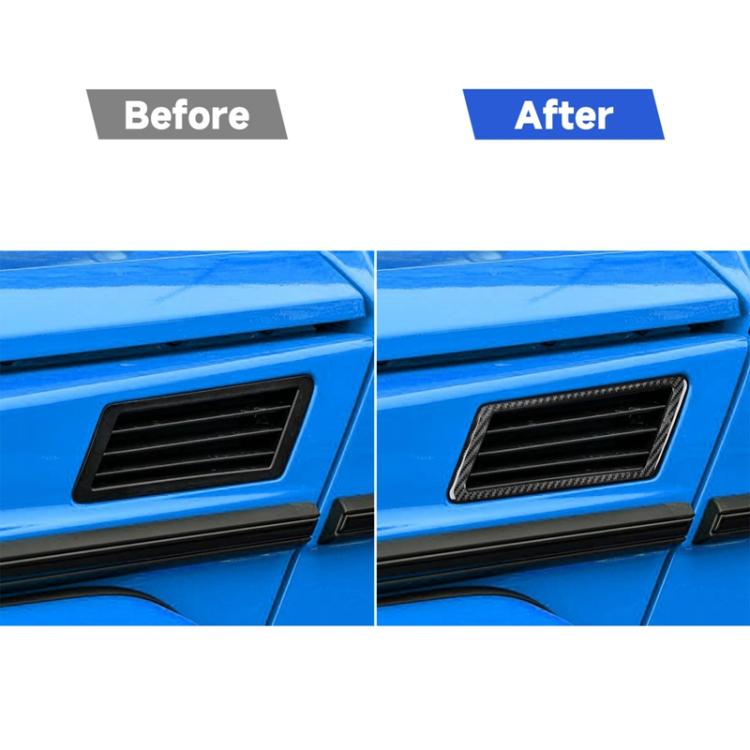 For Mercedes-Benz G-Class W463 2pcs /Set Hood Both Sides Air Vent Stickers