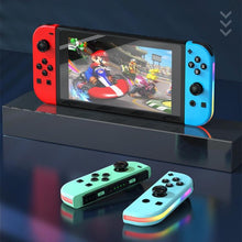 Load image into Gallery viewer, JOY-02 Gaming Left And Right Handle With RGB Lights Body Feel Bluetooth Gamepad For Switch / Switch OLED / Switch Pro / Switch Lite / Switch Joycon, Black, Grey