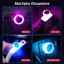Load image into Gallery viewer, Car Diamond Model USB Ambient Light Charge-Free Plug And Play LED Decorative Lights