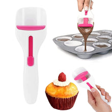 Load image into Gallery viewer, Cupcake Scoop Can Push Labor-saving Batter Chocolate Sauce Measuring Spoon