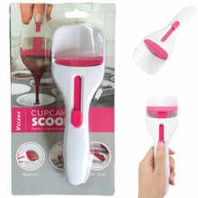 Load image into Gallery viewer, Cupcake Scoop Can Push Labor-saving Batter Chocolate Sauce Measuring Spoon