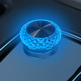 Mushroom Type Car USB Ambient Light LED Night Light Home Indoor Decoration Lamp, Ice Blue Light, White Light, Colorful Flashing