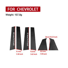 Load image into Gallery viewer, For Chevrolet Malibu XL 2016-2022 6pcs /Set Left-hand Drive B-pillar Carbon Sticker