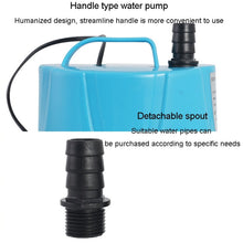 Load image into Gallery viewer, Anti-Dry Burning Bottom Suction Pump Fish Tank Suction Feces Wigwam Bonsai Submersible Pumps, JN-311 12W