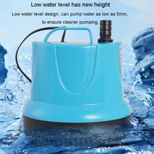 Load image into Gallery viewer, Anti-Dry Burning Bottom Suction Pump Fish Tank Suction Feces Wigwam Bonsai Submersible Pumps, JN-311 12W