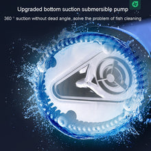 Load image into Gallery viewer, Anti-Dry Burning Bottom Suction Pump Fish Tank Suction Feces Wigwam Bonsai Submersible Pumps, JN-311 12W