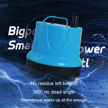 Load image into Gallery viewer, Anti-Dry Burning Bottom Suction Pump Fish Tank Suction Feces Wigwam Bonsai Submersible Pumps, JN-311 12W