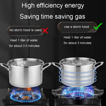 Load image into Gallery viewer, Kacheeg Household Gas Stove Gathering Fire Energy Saving Cover Kitchen Non-Slip Windscreen, Four-Jawed, Five-Jawed