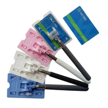 Load image into Gallery viewer, Portable Extension Pole for Car Driving Parking, White+Black, Pink+White, Blue+Gray, Purple+Gray