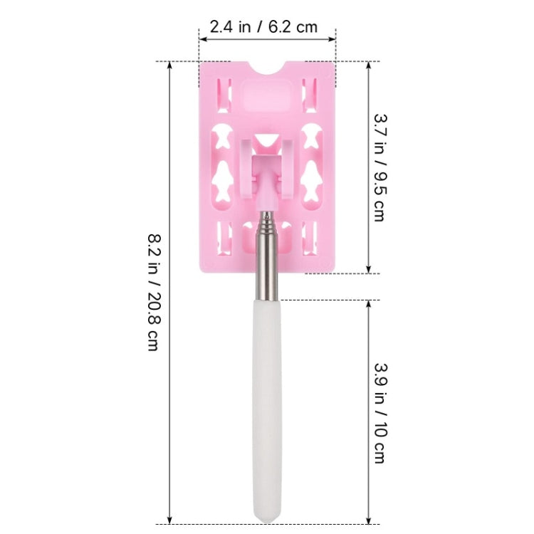 Portable Extension Pole for Car Driving Parking, White+Black, Pink+White, Purple+Gray