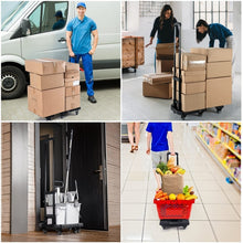 Load image into Gallery viewer, Folding Hand Trolley Portable Luggage Handling Turtle Cart
