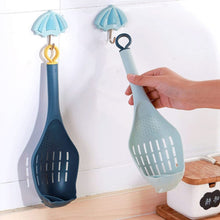 Load image into Gallery viewer, Multifunctional Garlic Press Filter Slotted Spoon Baby Food Grinding Tools, White Gray, Blue Light Blue, Deep Blue Yellow