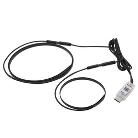 Car Interior Fiber Optic Cold Light RGB Ambient Lamp Center Phantom Footwell Atmosphere Lights, One To One 110cm, One To Two 110cm+35cm