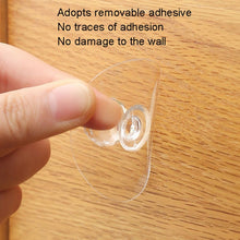 Load image into Gallery viewer, 2pcs /Pack Invisible Cabinet Drawer Suction Cup Sticky Handle Acrylic Self-Adhesive Closet Glass Handle