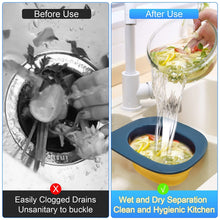 Load image into Gallery viewer, Multifunctional Whale-shaped Foldable Kitchen Fruit and Vegetable Draining Basket