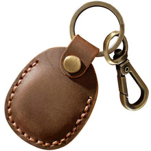 Load image into Gallery viewer, For AirTag Locator Leather Case Access Card with Keychain