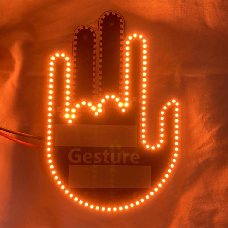 Vehicle-Mounted Multifunctional Warning Anti-Rear Collision Gesture Light