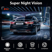Load image into Gallery viewer, 3-Inch Dual-Lens Front 4K + Rear 2K HD WiFi Connected Driving Recorder, A5