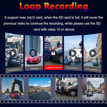 Load image into Gallery viewer, 3-Inch Dual-Lens Front 4K + Rear 2K HD WiFi Connected Driving Recorder, A5