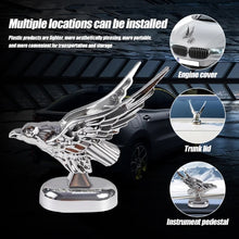 Load image into Gallery viewer, Car Hood Decoration 3D Spread Wings Flying Eagle Modification Universal Car Emblem