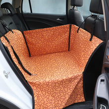 Load image into Gallery viewer, Car Single Seat Waterproof Pet Seat Protective Pad, Orange Cloud, Purple Cloud, Green Cloud