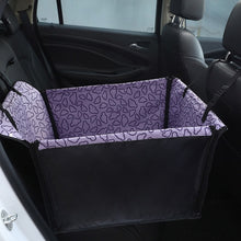 Load image into Gallery viewer, Car Single Seat Waterproof Pet Seat Protective Pad, Orange Cloud, Purple Cloud, Green Cloud