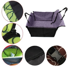 Load image into Gallery viewer, Car Single Seat Waterproof Pet Seat Protective Pad, Orange Cloud, Purple Cloud, Green Cloud