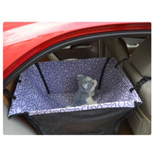 Load image into Gallery viewer, Car Single Seat Waterproof Pet Seat Protective Pad, Orange Cloud, Purple Cloud, Green Cloud