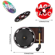 Load image into Gallery viewer, Car Aroma Diffuser Air Vent Rotating Retro Gramophone Fragrance Diffuser Ornament, Gramophone+3pcs Refill Aroma
