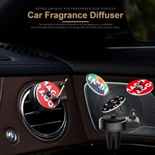 Load image into Gallery viewer, Car Aroma Diffuser Air Vent Rotating Retro Gramophone Fragrance Diffuser Ornament, Gramophone+3pcs Refill Aroma