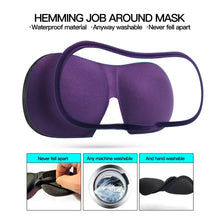 Load image into Gallery viewer, 3D Adjustable Silicone Anti-slip Sleep Eye Mask Three-dimensional Memory Foam Eye Protection Mask