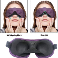 Load image into Gallery viewer, 3D Adjustable Silicone Anti-slip Sleep Eye Mask Three-dimensional Memory Foam Eye Protection Mask