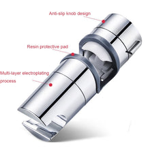Load image into Gallery viewer, Straight-Buckle Adjustable Shower Bracket Shower Rod Lift Base Shower Head Rack