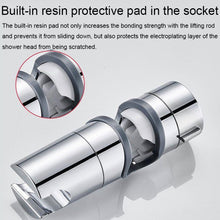 Load image into Gallery viewer, Straight-Buckle Adjustable Shower Bracket Shower Rod Lift Base Shower Head Rack