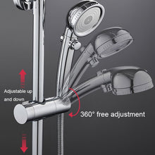 Load image into Gallery viewer, Straight-Buckle Adjustable Shower Bracket Shower Rod Lift Base Shower Head Rack
