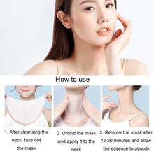 Load image into Gallery viewer, VNO SKIN CARE Goat Milk Neck Mask Lighten Wrinkles Neck Care Mask