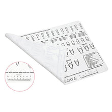 Load image into Gallery viewer, Silicone Manicure Pads Palette Practice Table Mats, 40x30x0.06cm