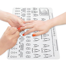 Load image into Gallery viewer, Silicone Manicure Pads Palette Practice Table Mats, 40x30x0.06cm