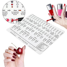 Load image into Gallery viewer, Silicone Manicure Pads Palette Practice Table Mats, 40x30x0.06cm