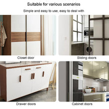 Load image into Gallery viewer, 90 Degree No-Punch Invisible Door Suction Thin Section Wardrobe Sliding Door Magnetic Suction, Silver, Black