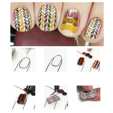 Load image into Gallery viewer, Silicone Manicure Pads Nail Sticker Printing Filling Coloring Pads, 21x15cm A, 21x15cm B