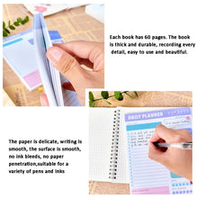Load image into Gallery viewer, 60pages /Book Weekly Planning Note Pad Schedule Time Management Planning Notebook, JH002
