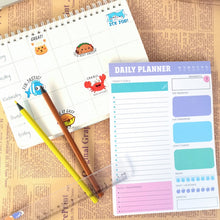 Load image into Gallery viewer, 60pages /Book Weekly Planning Note Pad Schedule Time Management Planning Notebook, JH002