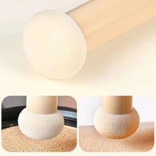 Load image into Gallery viewer, Wet and Dry Dual-use Portable Concealer Brush Multifunctional Beauty Tool, 3pcs /Set, Mushroom Style, Diagonal Style, Round Head Style