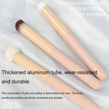 Load image into Gallery viewer, Wet and Dry Dual-use Portable Concealer Brush Multifunctional Beauty Tool, 3pcs /Set, Mushroom Style, Diagonal Style, Round Head Style