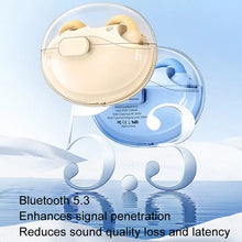 Load image into Gallery viewer, REMAX CozyBuds W15 Transparent Ear Clip Wireless Bluetooth Earphone OWS Sports Earphone, W15