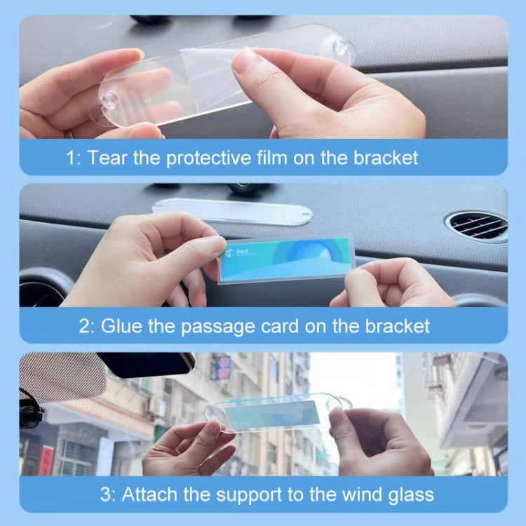 Hong Kong HKe Toll Car Patch Vehicle Front Windshield Decoration